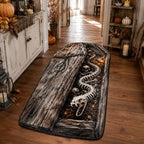 Coffin Keeper Custom Shape Area Rug - Nature Design | Die-Cut Non-Slip Rug - washable non-slip printed rug