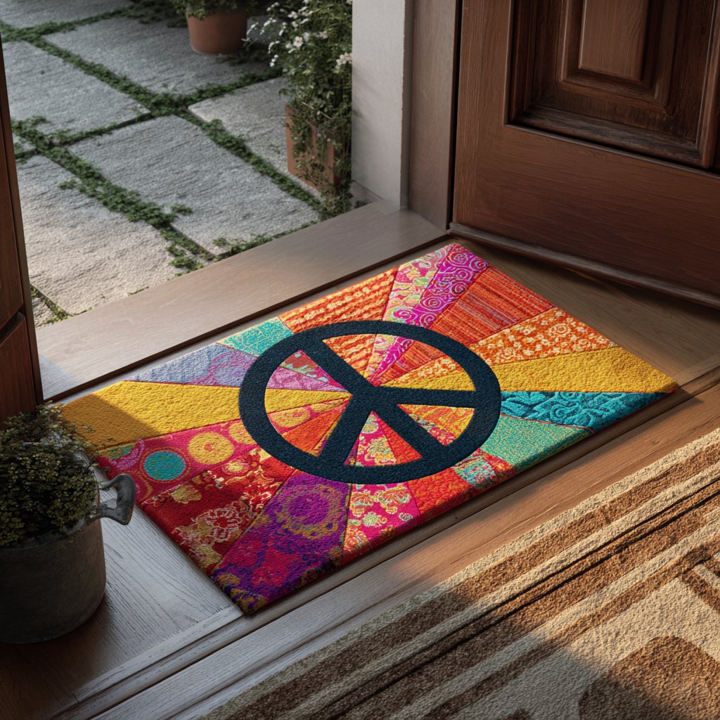 Color Harmony Doormat - Nature Design | Printed Welcome Doormat