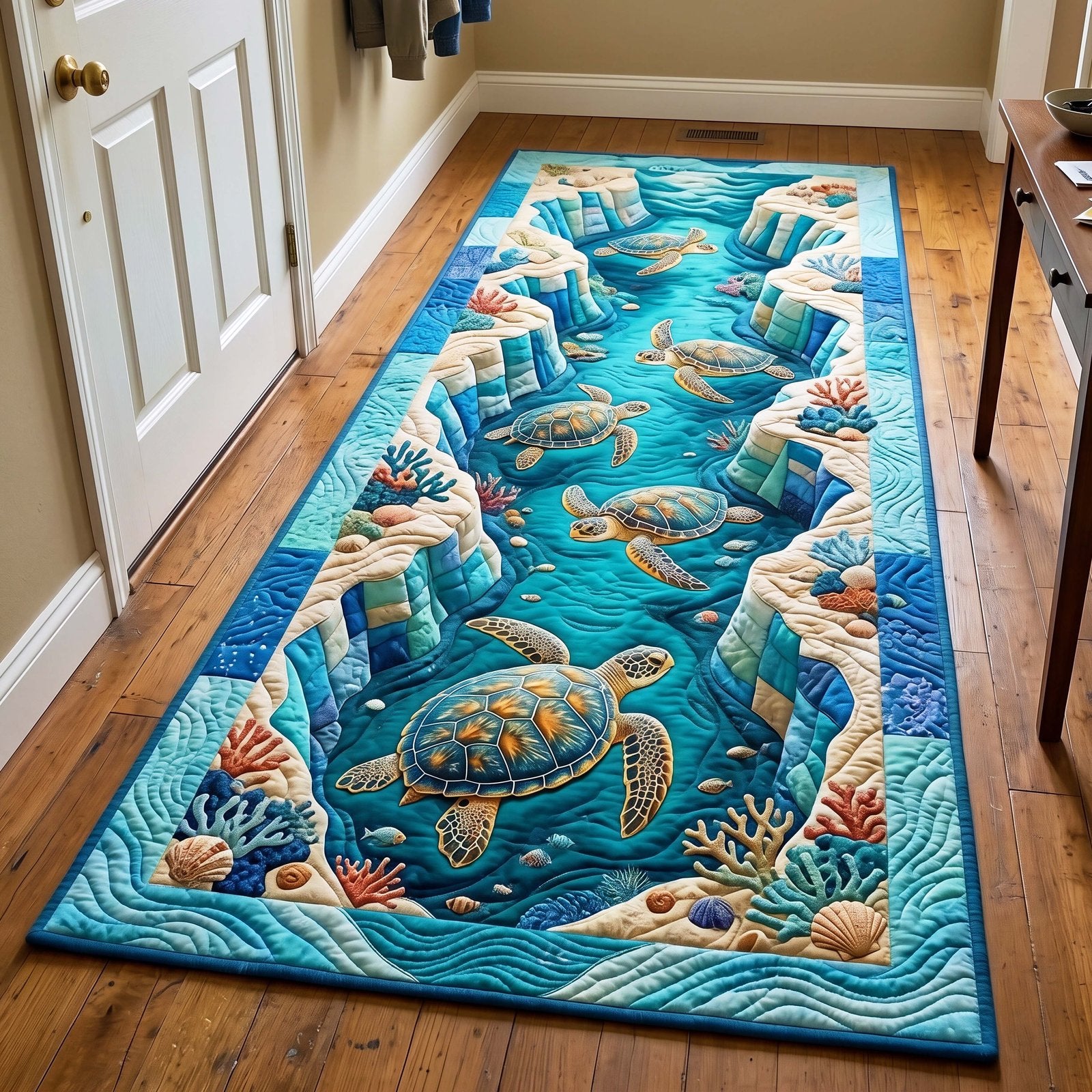 Coral Canyon Runner Rug - Nature Design | Serene Runner Rug