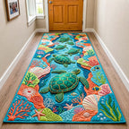 Coral Drift Runner Rug - Nature Design | Serene Runner Rug