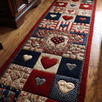 Country Hearts Runner Carpet Runner Rug - Cute Pet Design | Animal Printed Runner Rug