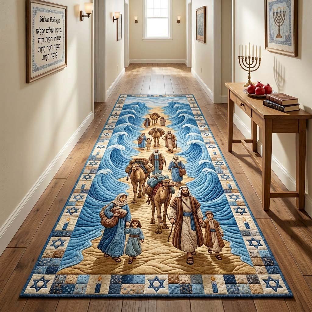 Covenant Path Runner Rug - Nature Design | Serene Runner Rug