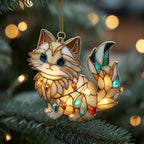 Cozy Catmas Christmas Ornament
