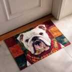 Cozy Bulldog Doormat - Cute Animal Design | Printed Welcome Doormat