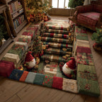 Cozy Gnome area rug in a living room