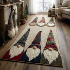 Cozy Gnome Lane Runner Carpet Runner Rug - Cute Pet Design | Animal Printed Runner Rug