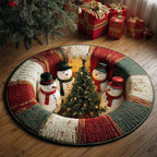 Cozy Harmony Round Mat Rug - Nature Design | Serene Home Decor