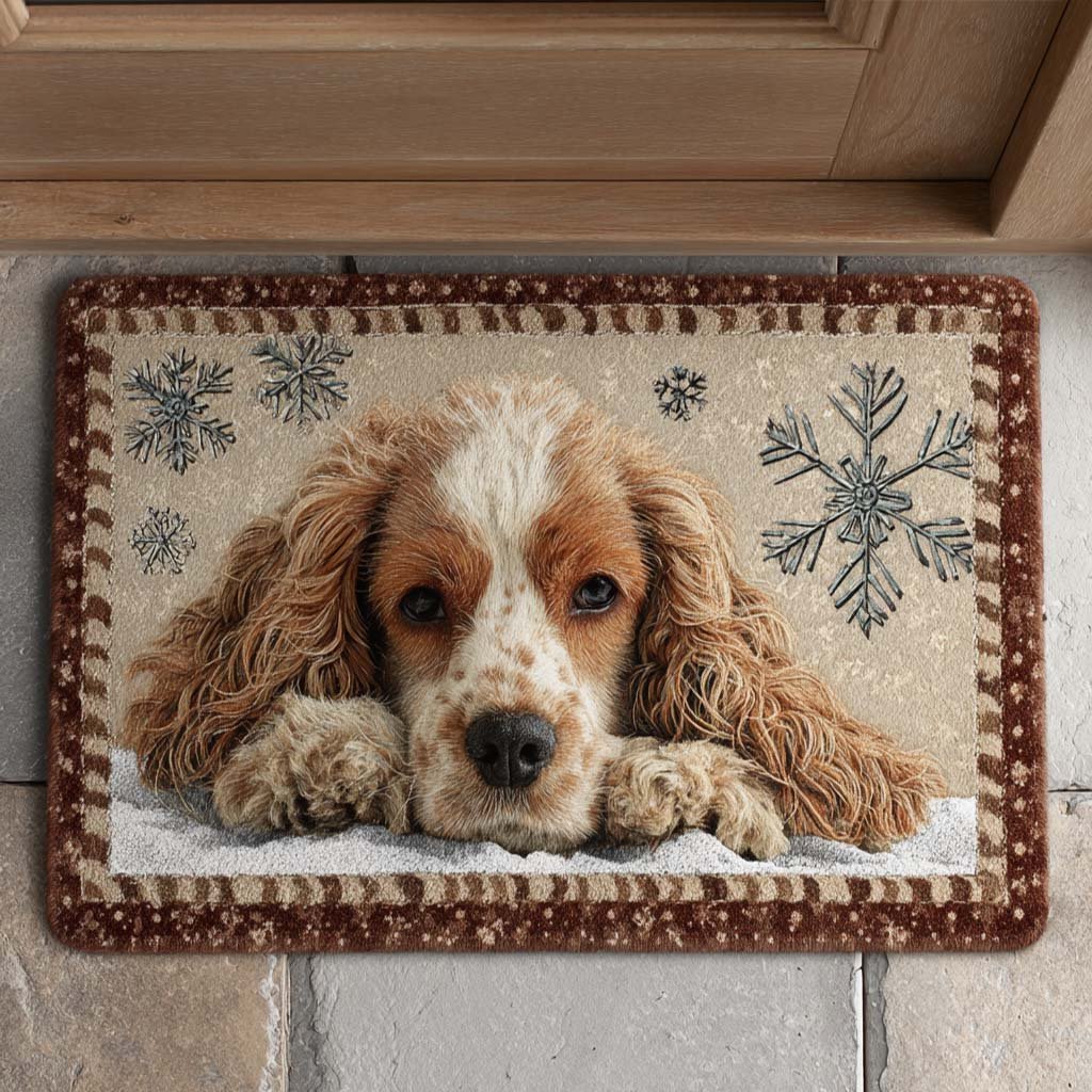 Cozy Spaniel Doormat - Nature Design | Printed Welcome Doormat