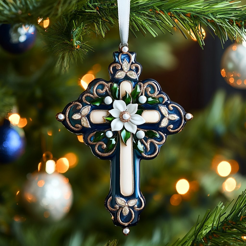 Crossroads of Faith Christmas Ornament