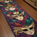 Crown and Confetti Runner Carpet Runner Rug - Cute Pet Design | Animal Printed Runner Rug