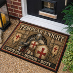 Crusader Gatekeeper Doormat - Patriotic Design | Printed Welcome Doormat