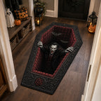 Crypt Awakening Custom Shape Area Rug - Nature Design | Die-Cut Non-Slip Rug - washable non-slip printed rug