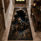 Crypt Below Runner Rug - Nature Design | Serene Runner Rug (Design 1) - washable non-slip printed rug