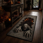 Crypt Horror Runner Carpet Runner Rug - Cute Pet Design | Animal Printed Runner Rug