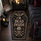 Crypt Keeper Custom Shape Area Rug - Nature Design | Die-Cut Non-Slip Rug - washable non-slip printed rug