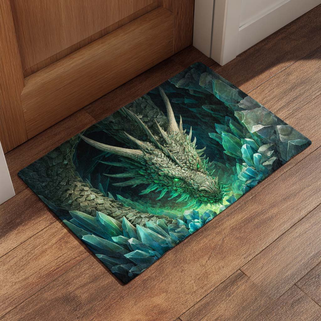 Crystal Serpent Doormat - Nature Design | Printed Welcome Doormat
