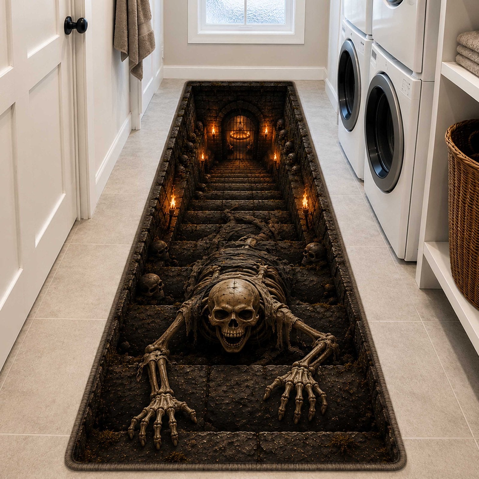 Cursed Hollow Runner Carpet Runner Rug - Cute Pet Design | Animal Printed Runner Rug