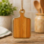 Cutting Board Christmas Ornament