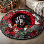 Dachshund Round Mat Rug - Nature Design | Serene Home Decor