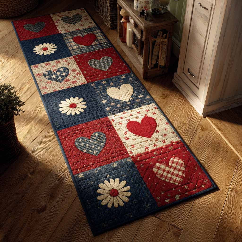 Daisy Lane Runner Carpet Runner Rug - Cute Pet Design | Animal Printed Runner Rug