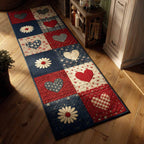Daisy Lane Runner Carpet Runner Rug - Cute Pet Design | Animal Printed Runner Rug