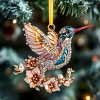 Santas Night Sleigh Ride Christmas Ornament