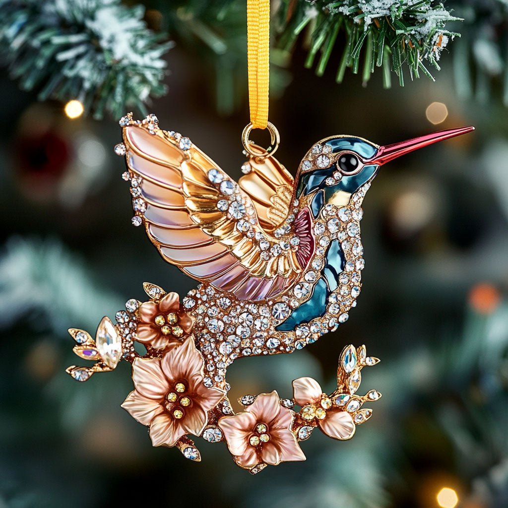 Santas Night Sleigh Ride Christmas Ornament