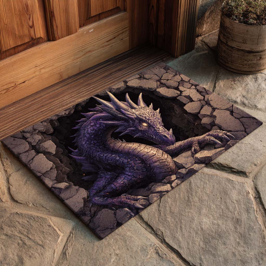 Dark Hatchling Doormat - Nature Design | Printed Welcome Doormat