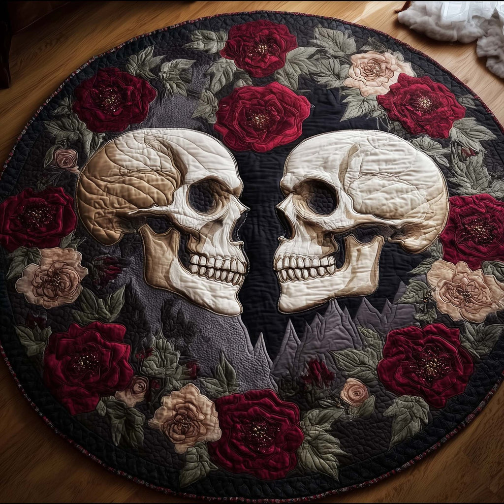Dark Romance Round Mat Rug - Nature Design | Serene Home Decor