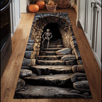 Dark Tunnel Runner Rug - Nature Design | Serene Runner Rug