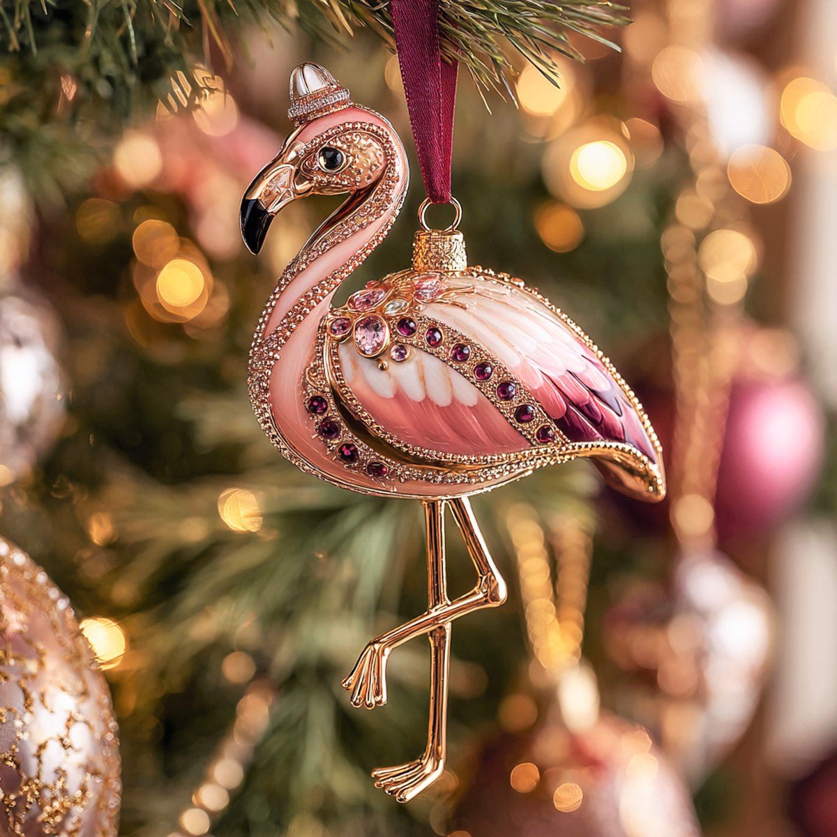 Darling Bird Christmas Ornament