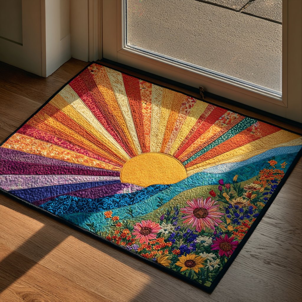Daybreak Glow Doormat - Nature Design | Printed Welcome Doormat