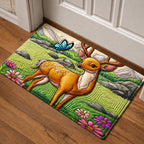 Deer Doormat - Cute Animal Design | Printed Welcome Doormat