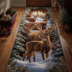 Deer Trail Runner Rug - Nature Design | Serene Runner Rug