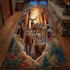 Deer Trail Runner Rug - Nature Design | Serene Runner Rug