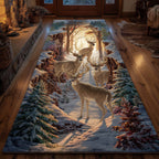 Deer Trail Runner Rug - Nature Design | Serene Runner Rug