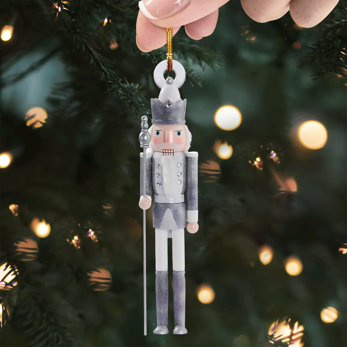 Defender of Christmas Joy Christmas Ornament