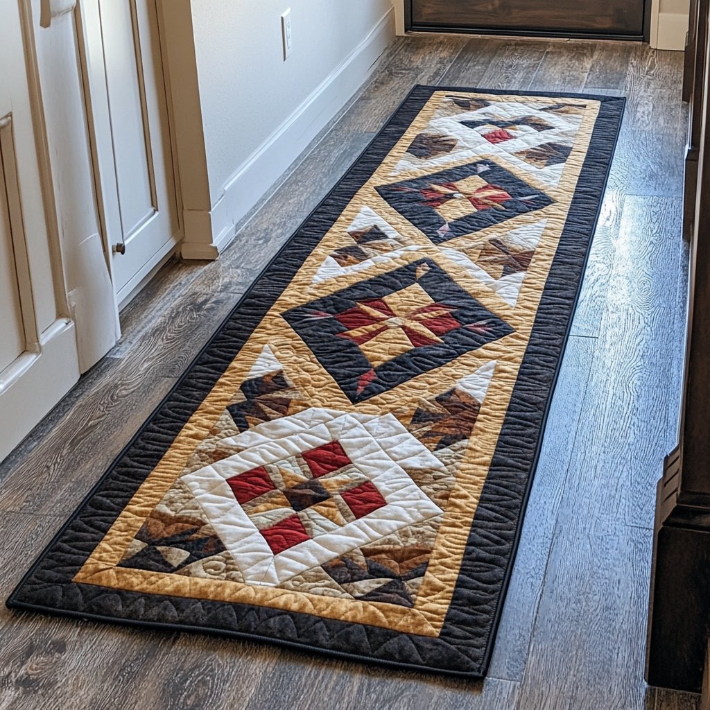 Desert Path Runner Carpet Runner Rug - Cute Pet Design | Animal Printed Runner Rug