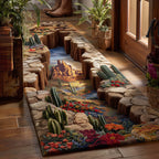 Desert Trail Runner Rug - Nature Design | Serene Runner Rug