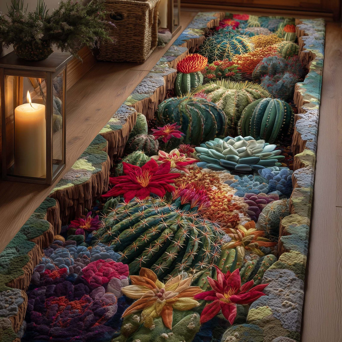 Desert Trail Runner Rug - Nature Design | Serene Runner Rug