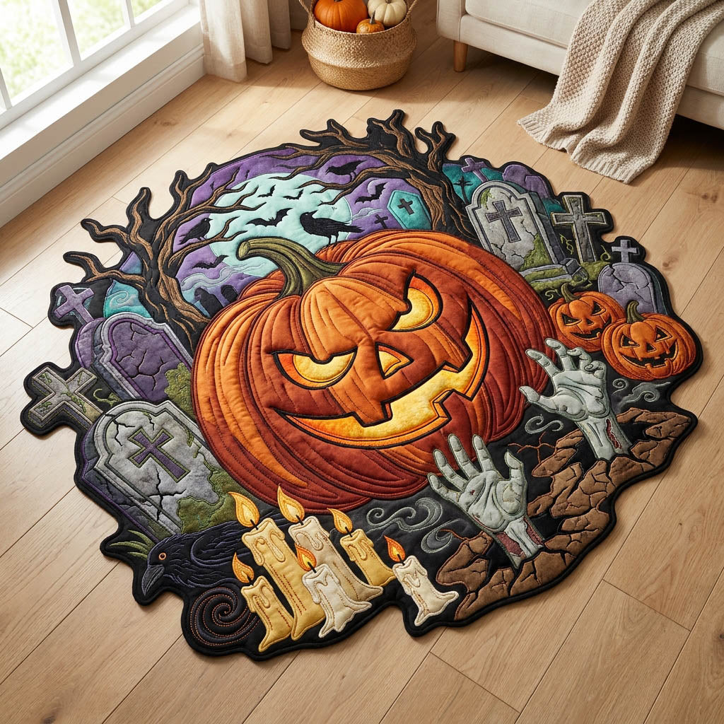 Design 1102 Custom Shape Area Rug - Nature Design | Die-Cut Non-Slip Rug - washable non-slip printed rug