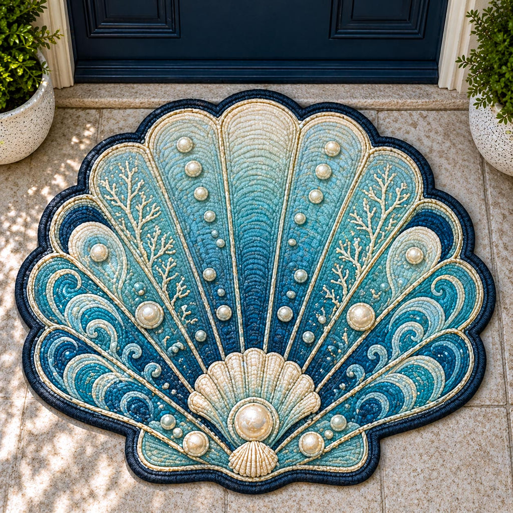 Design 11163 Custom Shape Area Rug - Nature Design | Die-Cut Non-Slip Rug - washable non-slip printed rug