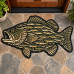Design 11201 Custom Shape Area Rug - Nature Design | Die-Cut Non-Slip Rug - washable non-slip printed rug