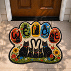 Design 11202 Custom Shape Area Rug - Nature Design | Die-Cut Non-Slip Rug - washable non-slip printed rug
