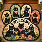 Design 11205 Custom Shape Area Rug - Nature Design | Die-Cut Non-Slip Rug - washable non-slip printed rug