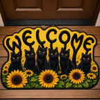 Design 11206 Custom Shape Area Rug - Nature Design | Die-Cut Non-Slip Rug - washable non-slip printed rug