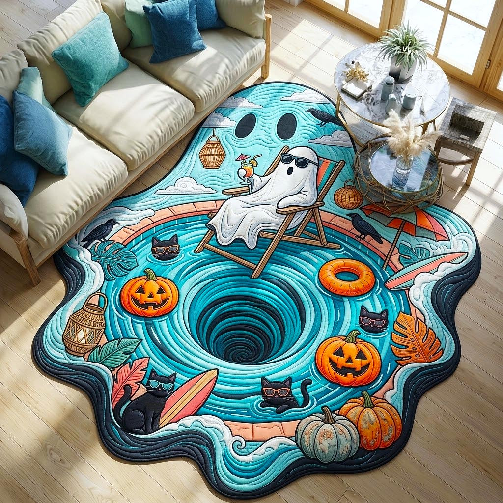 Design 12624 Custom Shape Area Rug - Nature Design | Die-Cut Non-Slip Rug - washable non-slip printed rug