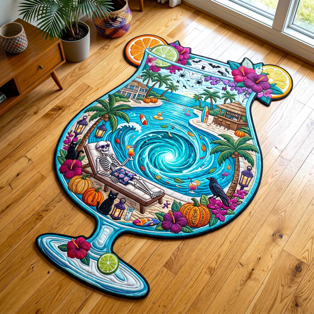 Design 12627 Custom Shape Area Rug - Nature Design | Die-Cut Non-Slip Rug - washable non-slip printed rug