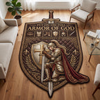 Design 12696 Custom Shape Area Rug - Nature Design | Die-Cut Non-Slip Rug - washable non-slip printed rug
