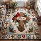 Design 1272 area rug in a living room